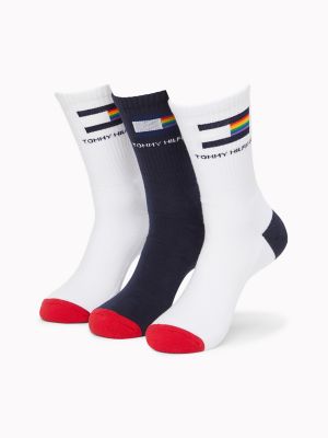 Pride Crew Sock 3PK | Tommy Hilfiger