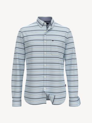 slim fit long sleeve essential shirt