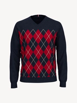 Essential Argyle Sweater | Tommy Hilfiger