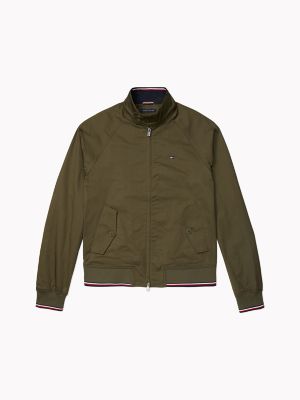 tommy hilfiger bomber jacket green