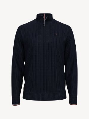 tommy hilfiger mock neck sweater