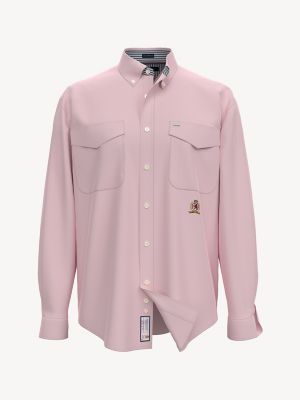 tommy hilfiger crest shirt