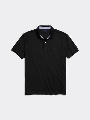 Custom Fit Polo, Deep Black