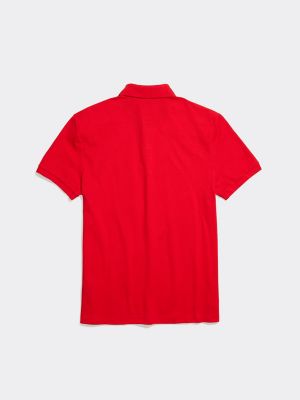 Custom Fit Polo, Apple Red