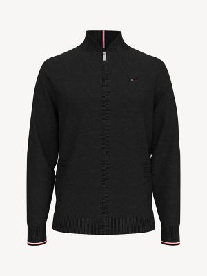 tommy hilfiger zip up cardigan
