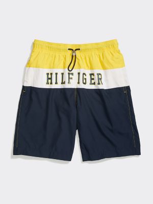 yellow tommy hilfiger swim shorts