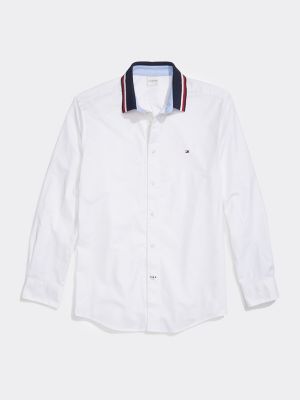 tommy hilfiger collared shirt