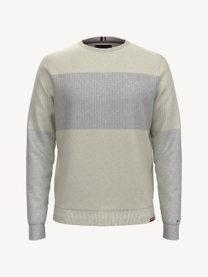 tommy hilfiger white sweater