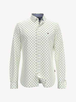 tommy hilfiger printed shirts