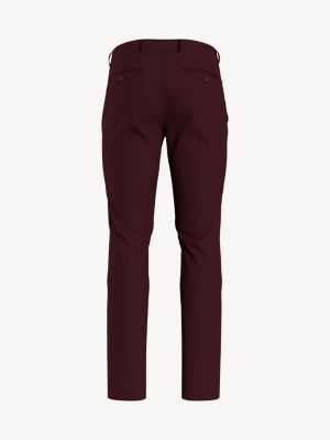 Slim Fit THFlex Comfort Stretch Chino, Dark Cabernet