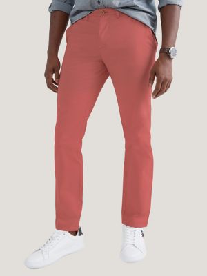 Reserve Collection Tailored Fit Flat Front Chino Pants CLEARANCE