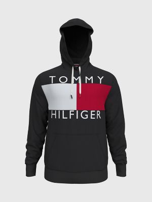 Tommy hilfiger 2024 logo pullover hoodie