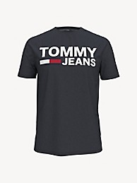 타미 진스 티셔츠 TOMMY JEANS Lockup T-Shirt,SKY CAPTAIN