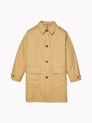 tommy hilfiger tailored cotton car coat