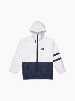 tommy hilfiger white mens jacket