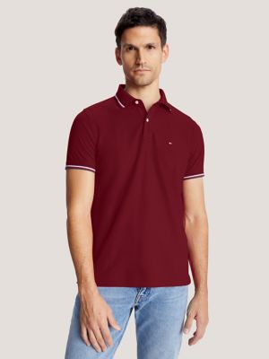Regular Fit Tommy Wicking Polo, Regatta Red