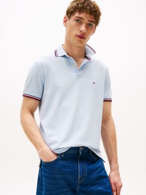 Regular Fit Tommy Wicking Polo, Breezy Blue