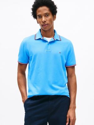Regular Fit Tommy Wicking Polo, Copenhagen Blue