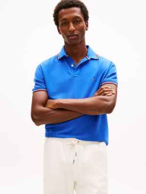 Regular Fit Tommy Wicking Polo, Dazzling Blue