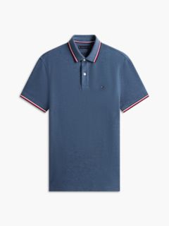 Regular Fit Tommy Wicking Polo — Blue Heather 6