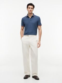 Regular Fit Tommy Wicking Polo — Blue Heather 2