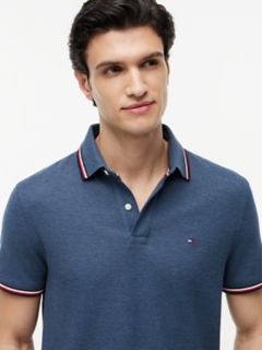Regular Fit Tommy Wicking Polo — Blue Heather 3
