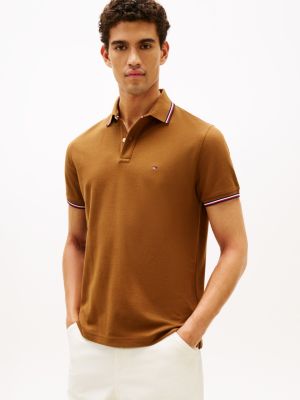 Regular Fit Tommy Wicking Polo, Highland Khaki