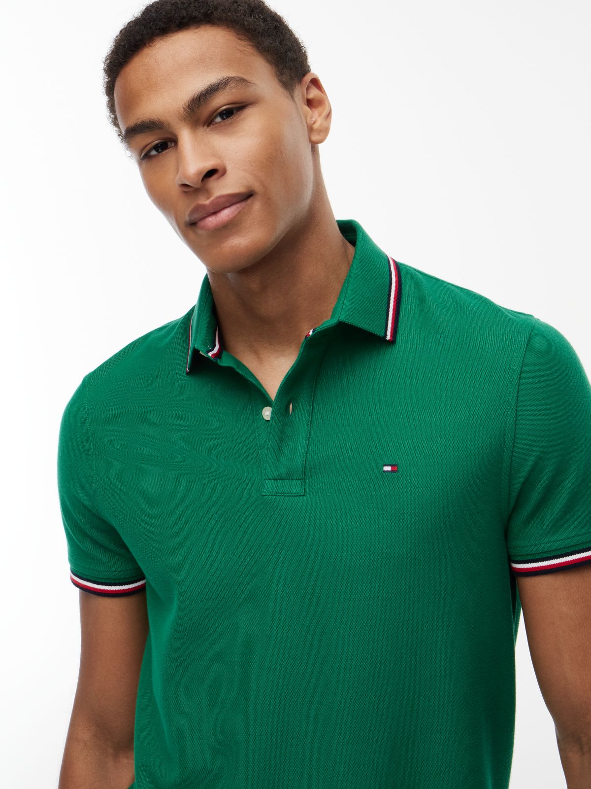 Regular Fit Tommy Wicking Polo — Nouveau Green