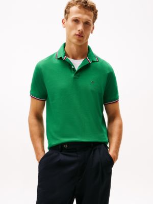 Regular Fit Tommy Wicking Polo, Nouveau Green