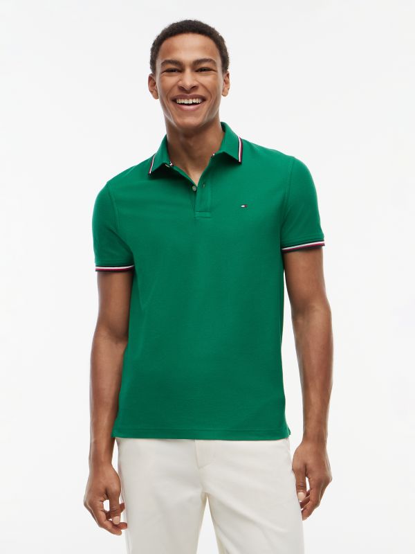 Regular Fit Tommy Wicking Polo — Nouveau Green