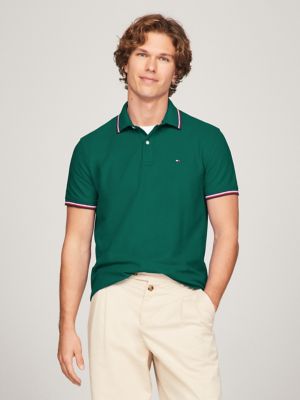 Regular Fit Tommy Wicking Polo, Azure Lagoon