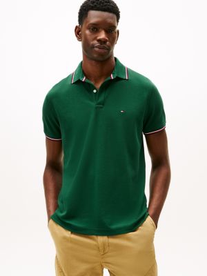 Regular Fit Tommy Wicking Polo, Ornamental Green