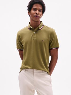 Regular Fit Tommy Wicking Polo, Uniform Olive