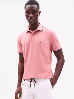 Regular Fit Tommy Wicking Polo, Teaberry Blossom