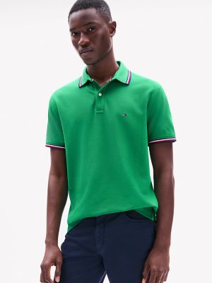 Regular Fit Tommy Wicking Polo, Palm Leaf