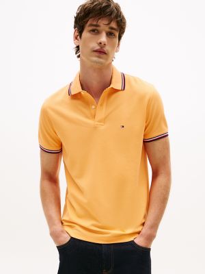 Regular Fit Tommy Wicking Polo, Rosey Peach