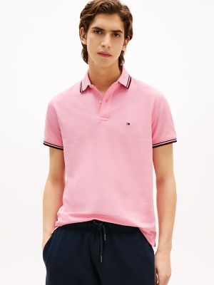 Regular Fit Tommy Wicking Polo, Classic Pink