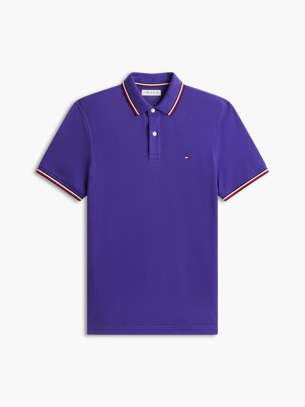 Regular Fit Tommy Wicking Polo — Winter Grape