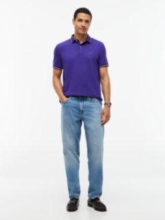 Regular Fit Tommy Wicking Polo — Winter Grape 2