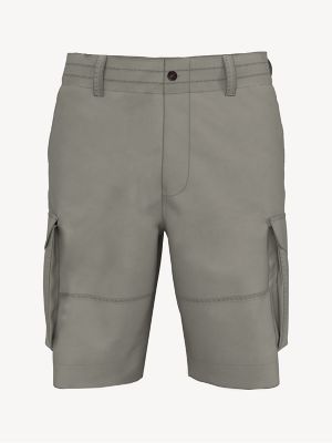 Solid Cargo Shorts