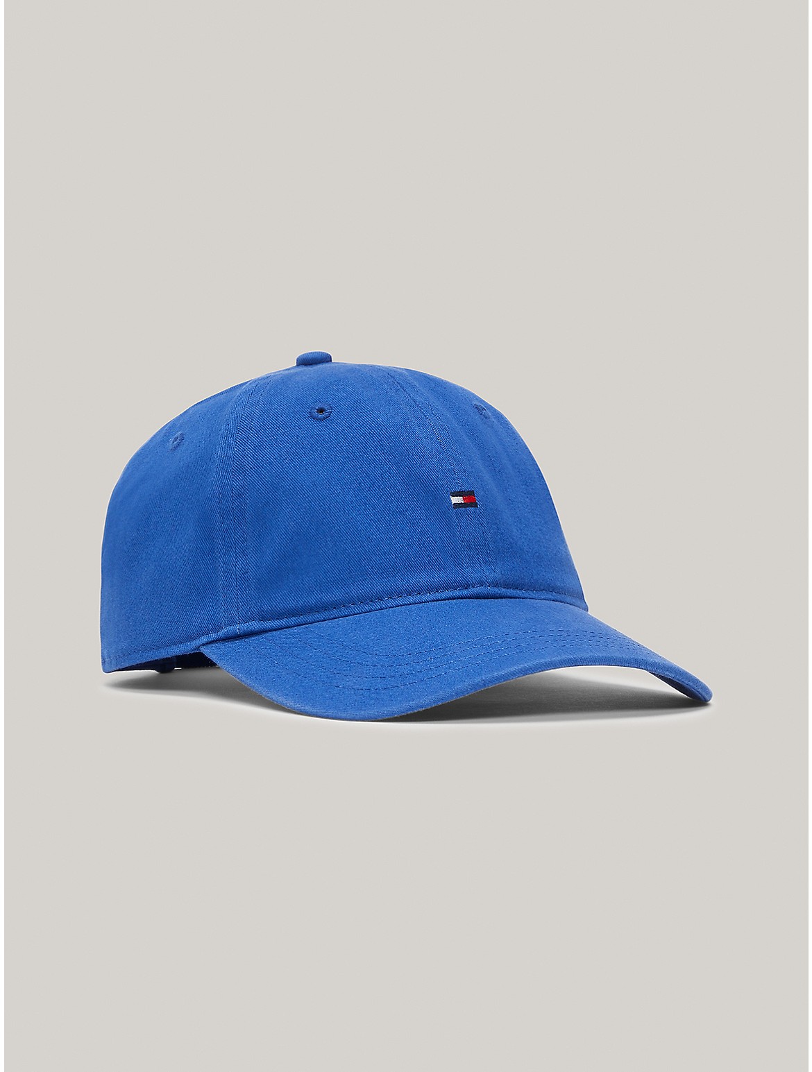Tommy Hilfiger Flag Logo Baseball Cap In Blue