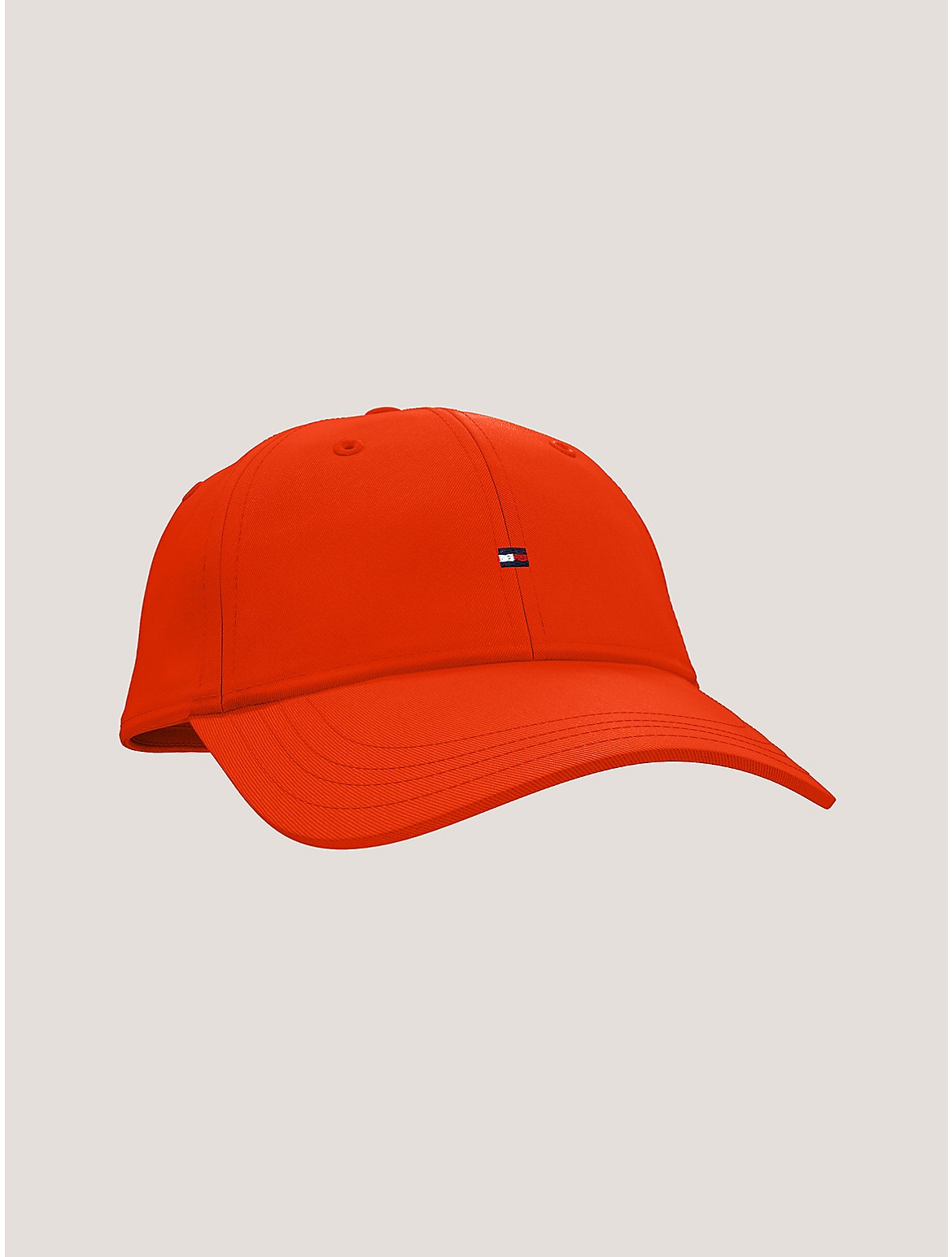 Tommy Hilfiger Men's Flag Logo Baseball Cap - Orange