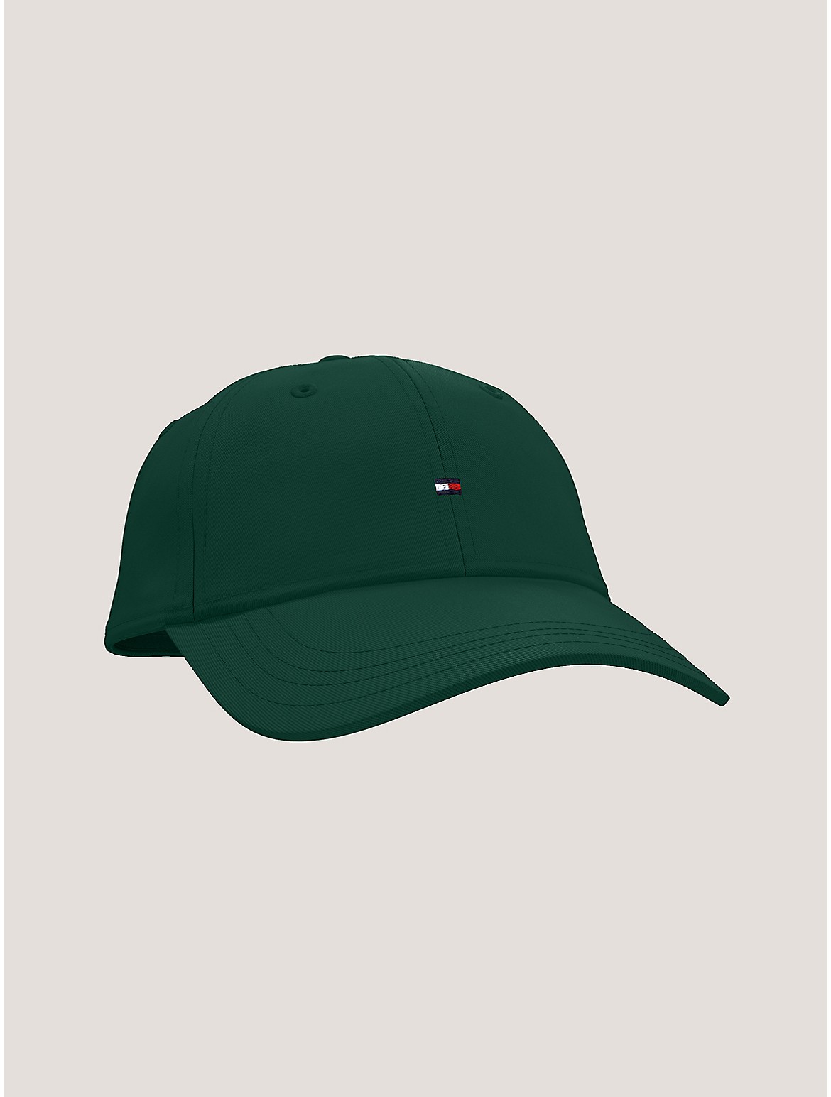 Tommy Hilfiger Men's Flag Logo Baseball Cap - Green