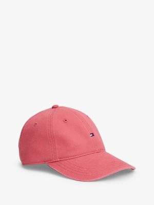 Tommy Baseball Cap, Petal Red