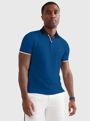 Tommy hilfiger best sale tipped polo shirt