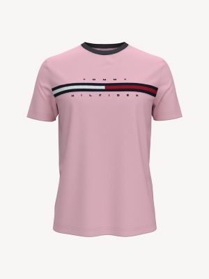 pink tommy hilfiger shirt