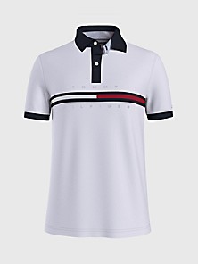 Polo Essential à motif colour-block Tommy Hilfiger Garçon Vêtements Tops & T-shirts T-shirts Polos 