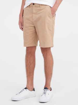 Straight Fit Twill 9" Chino Short, Tannin
