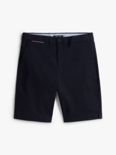 Straight Fit Twill 9" Chino Short — Navy 5