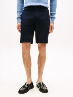 Straight Fit Twill 9" Chino Short — Navy 2